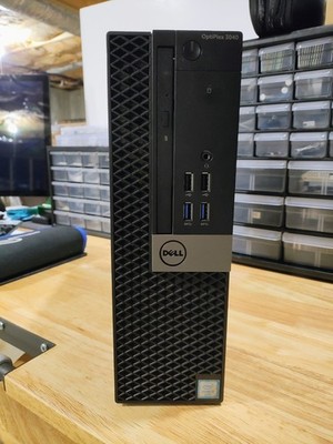 Dell OptiPlex 3040 SFF PC; Win 11 Pro; Intel i5 CPU; 512 GB SSD; 16 GB RAM; WiFi