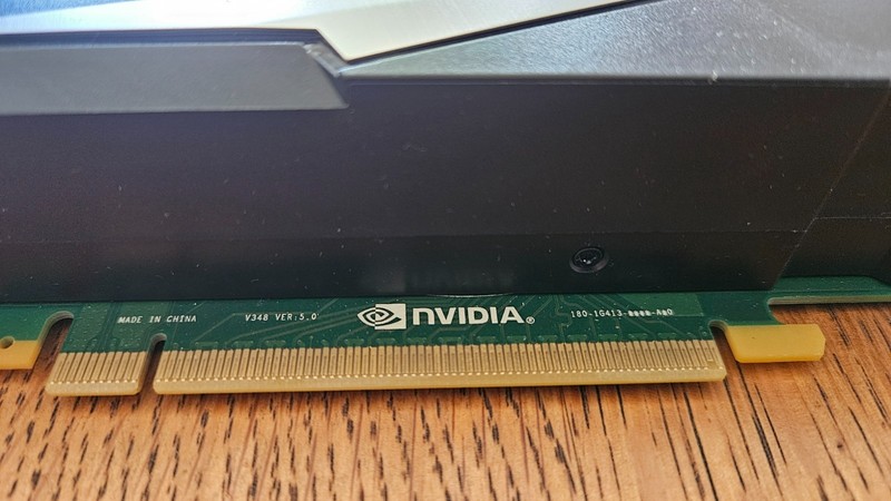 NVIDIA GeForce GTX 1080 8GB GDDR5X Graphics Card, fully operational