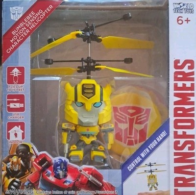Transformers World Tech Toys: Transformer Bumblebee Motion Sensing Helicopter