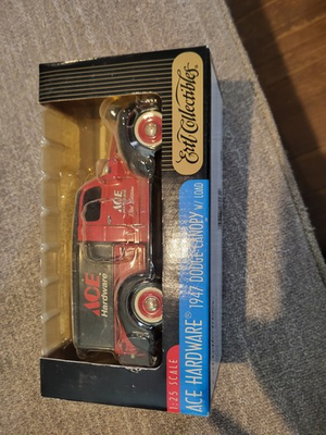 #ad #ad ERTL Collectibles ACE Hardware 1947 Dodge Canopy w Load 1 25 Diecast WE $20.00