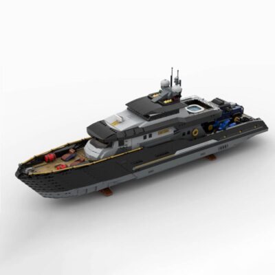MOC-185307 1/30 Scale Explorer s Yacht modell mit Full Interior 4369 Stück