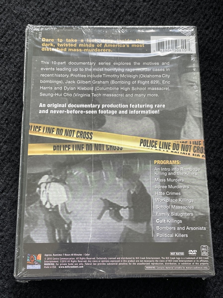 Rampage: Killing Without Reason (DVD, 2010, 2-Disc Set) True