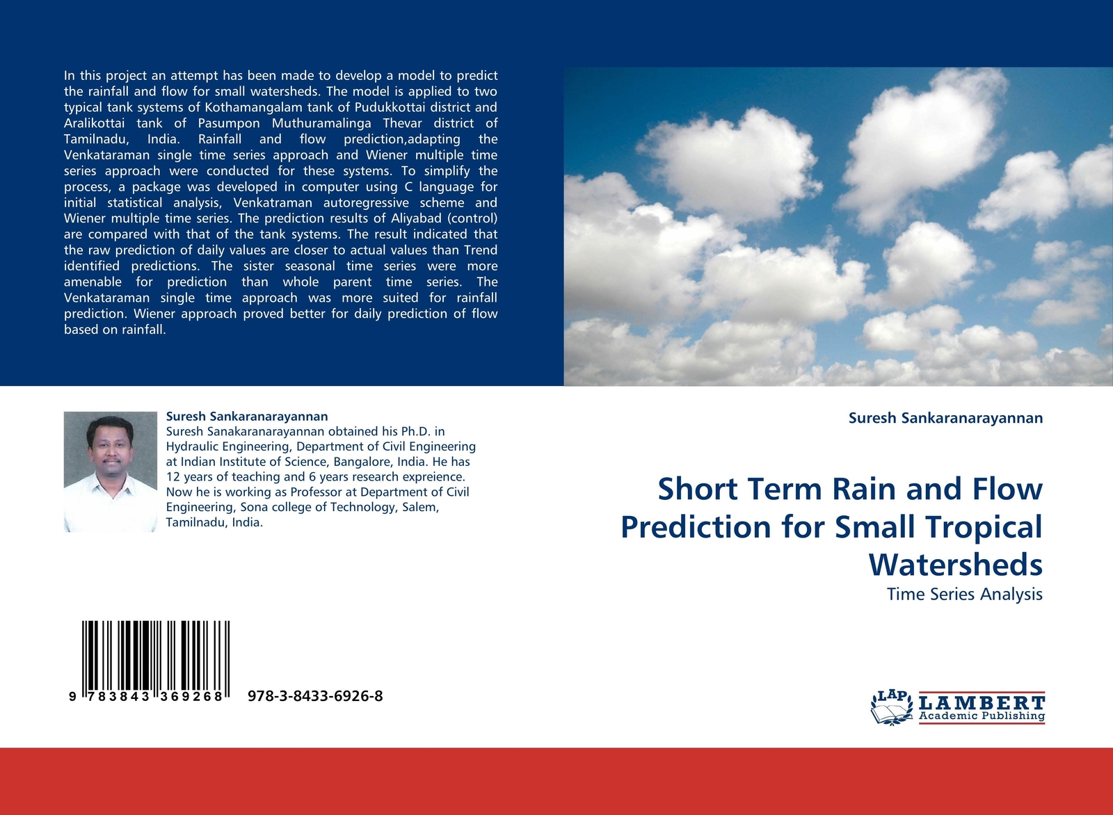 Thumbnail - Short Term Rain And Flow Prediction For Small Tropical Watersheds |