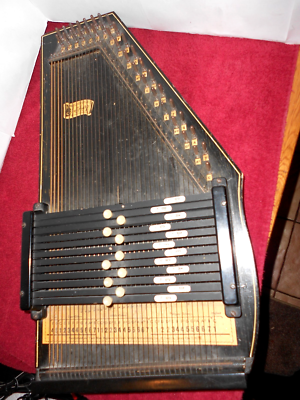 VINTAGE 1952 OSCAR SCHMIDT AUTOHARP MADE IN USA HARDSICHORD WORKS