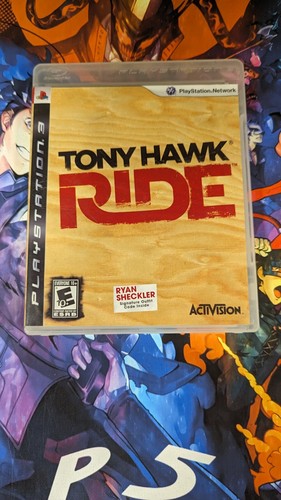 Tony Hawk: Ride (Sony PlayStation 3, 2009) PS3 CIB Complete With Manual Tested - Picture 2 of 5