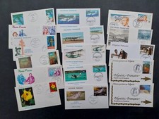 Polynésie Française Lot de 16 FDC de 1976 à 1995 dont  N° PA  à voir