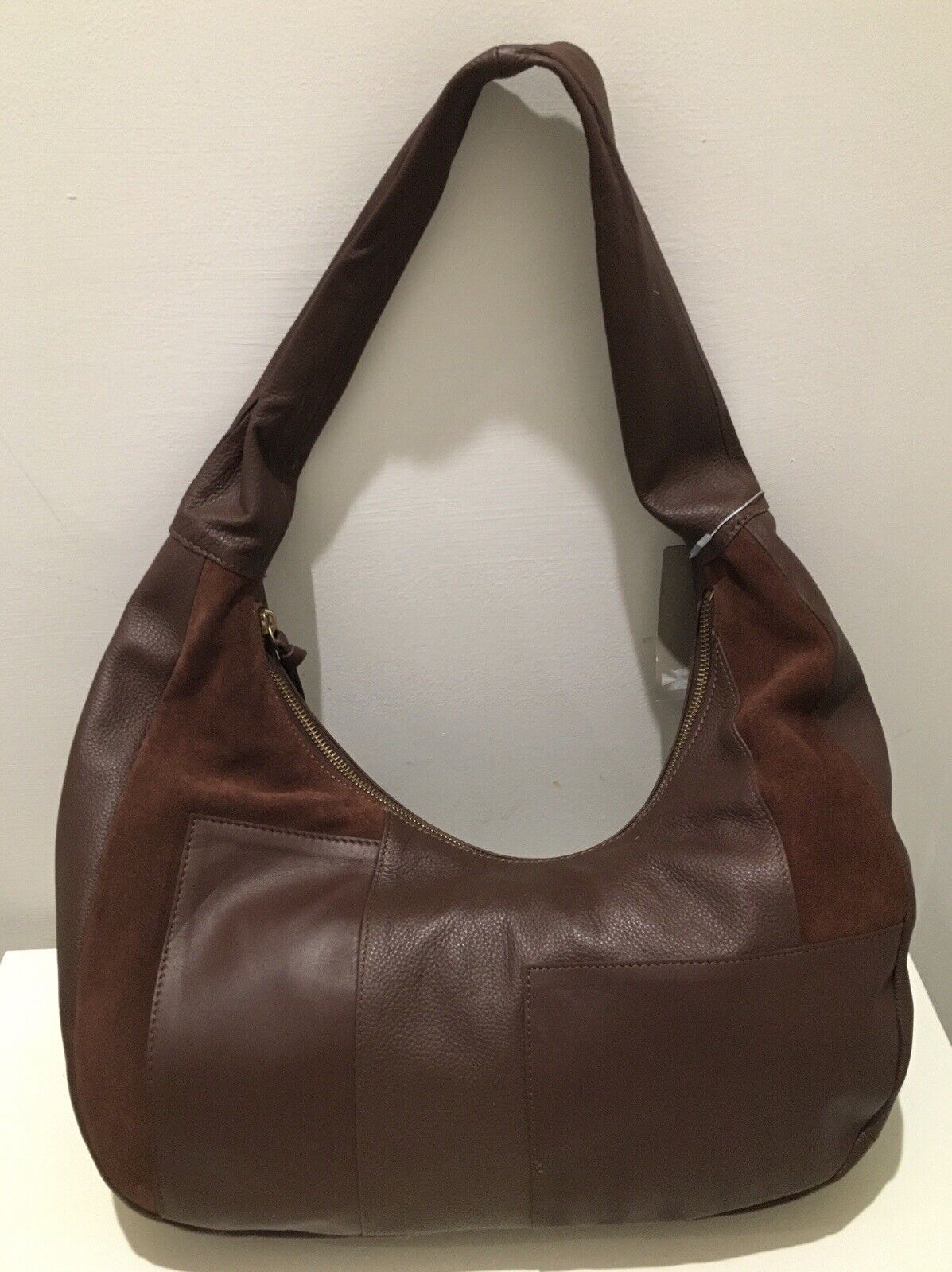 Crown Vintage genuine leather hobo bag. | eBay