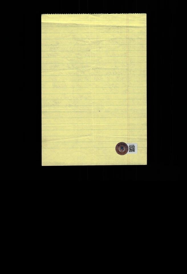 ОТВЕТ НА ПИСЬМО ФАНАТА ОТ ЛИ ТОМАСА, RE: ROGER MARIS 1961 HR RECORD, BAS CERT - Изображение 2 из 2