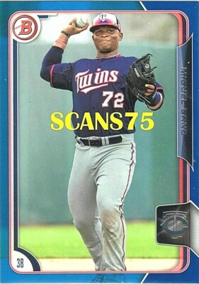 2015 Bowman Prospects,Chrome,Refracs,Blue,Yellow,Black,Purple,Grn Silver Singles