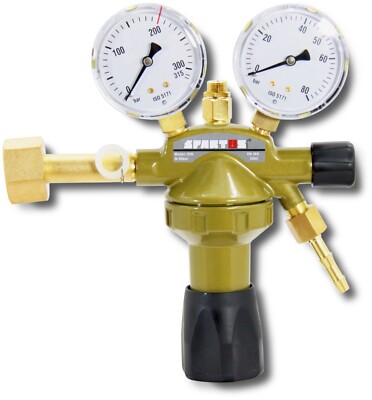 Spartus  Reduzierer Druckregler Argon/Co2 Stickstoff 50 bar, Sauerstoff Acetylen