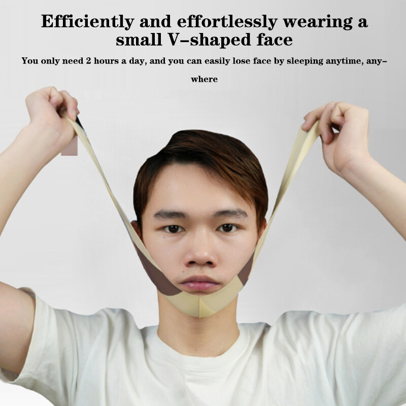 For Men Vface Bandage Facial Lifting Tightening Shaping Mask Quickly