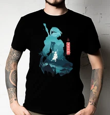 Nier Automata 2B YoRHa New Unisexe Shirt Cyber Punk Waifu graphic T-Shirt Unisex