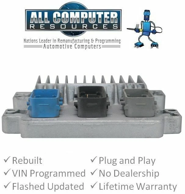 Chevrolet Malibu 2004 3,5 L PCM ECM ECU motor computador NGM Foto 2 de 4