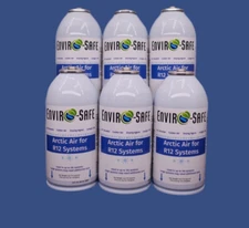 Arctic Air for R12 | 6 Cans, EnviroSafe, 4oz | Get Colder Air!