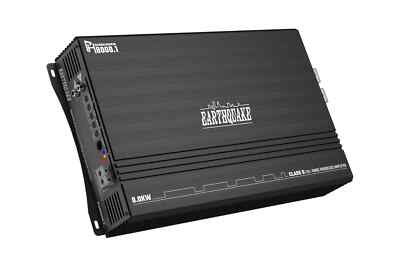 Earthquake Sound PowerHouse PHS-8000.1 Class D Digital Full-Range Mono Amplifier