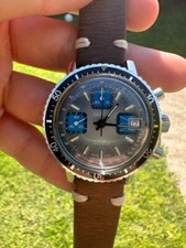 🇨🇭Cronografo skin diver Gapier  Valjoux 7765 fine anni '70🇨🇭