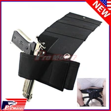 Concealed Under Car Seat Mattress Bedside Gun Pistol Handgun Holster Mag Holder