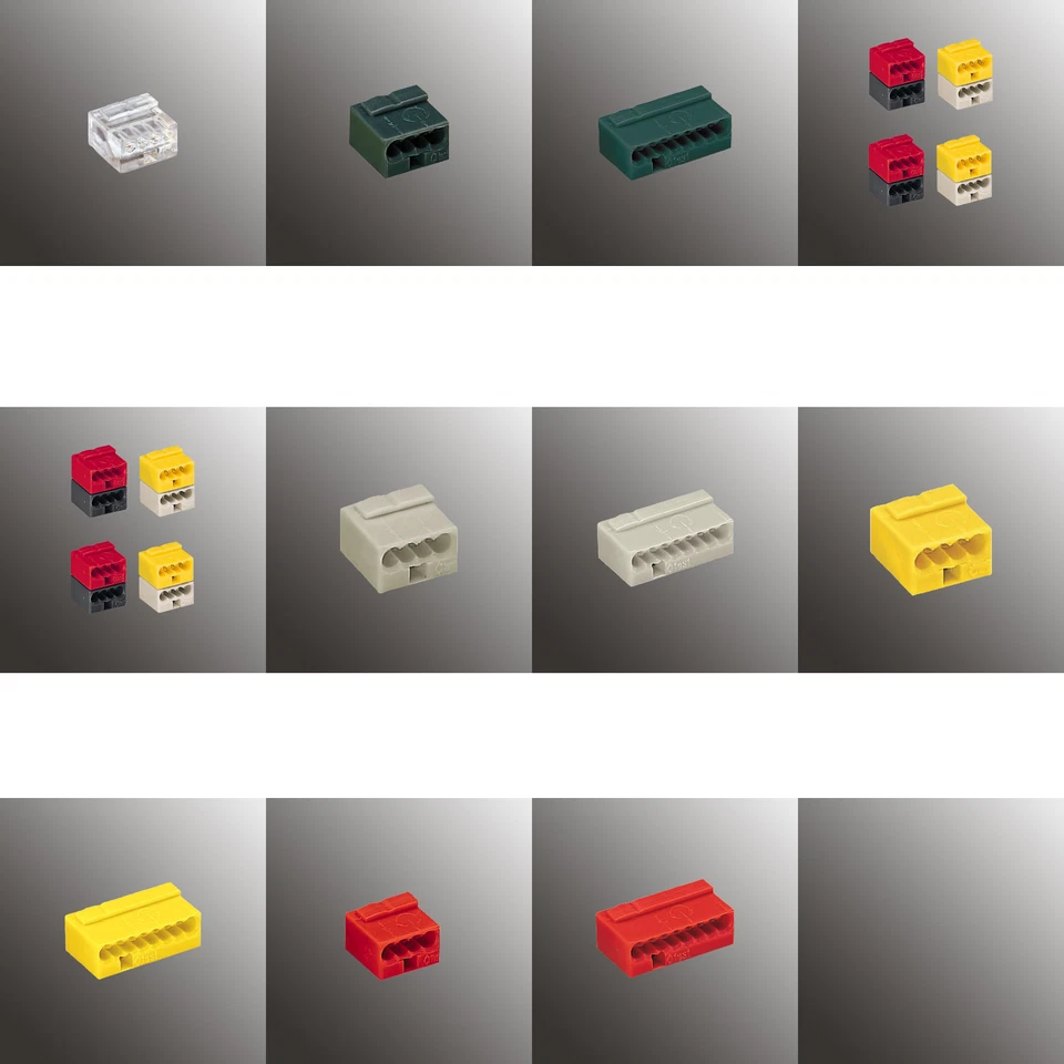 Wago 243 Verbindungsklemme Dosenklemme Microklemme alle 243 Wago Klemmen