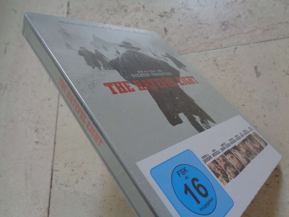 THE HATEFUL 8 EIGHT Blu-Ray NEW&SEALED SteelBook Quentin Tarantino 