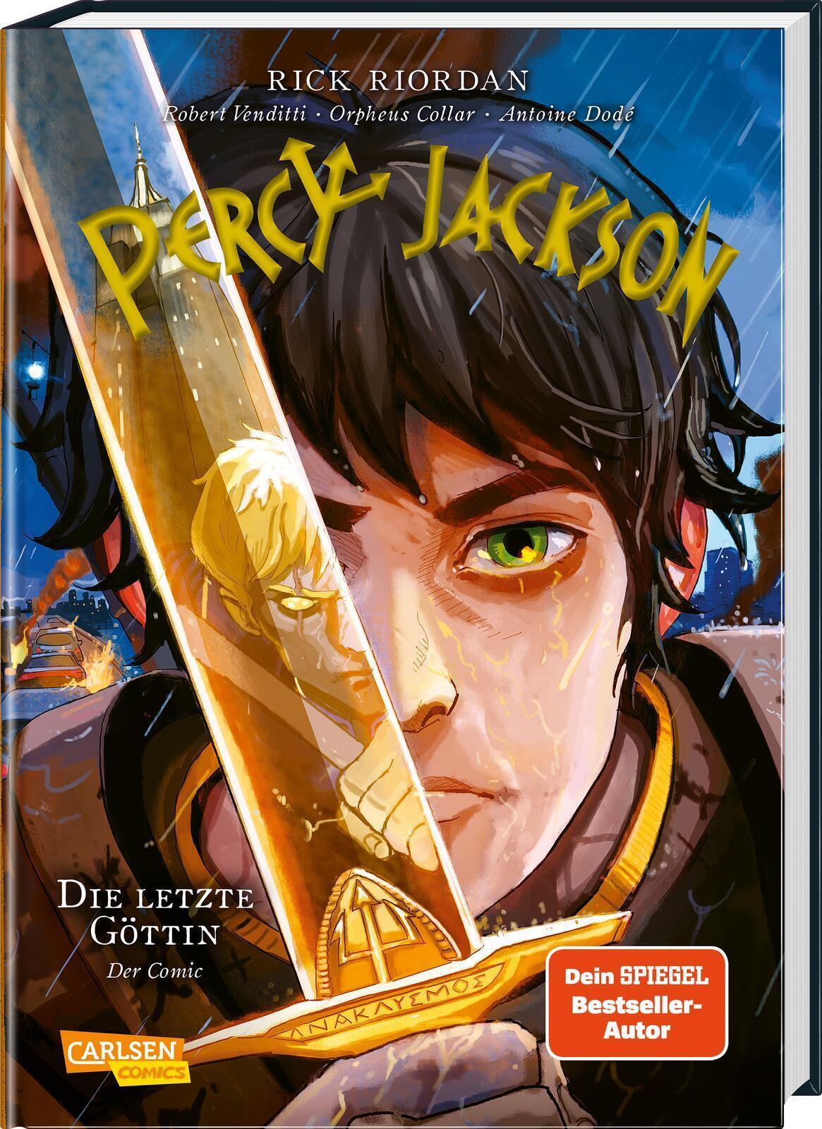 Percy Jackson (comic) 5: Die Letzte Göttin Rick Riordan