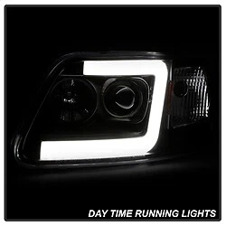 Spyder Auto Black Light Bar Projector Headlights 97-03 Ford F150 5084538 — 第 2/4 张图片