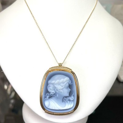 2way！ジョバンニアパ K14 カメオ トップ ブローチ M1047