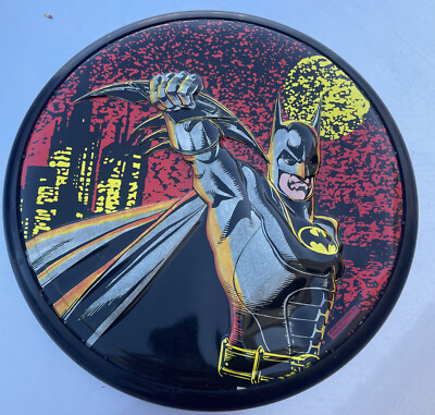 Vintage 1992 SPECTRA STAR BATMAN RETURNS BAT DISC FRISBEE TOY BRUCE WAYNE