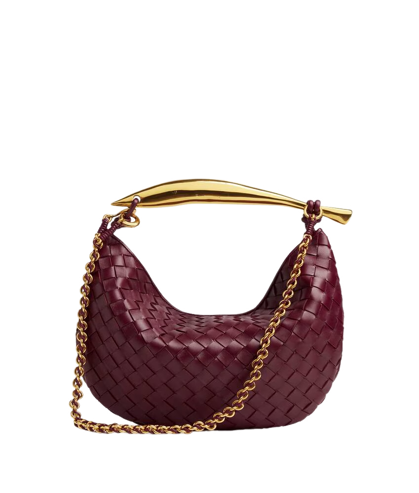 Bottega Veneta Sardine Classic Chain $5100 Barolo Top Handle Bag