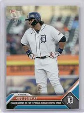 🟦 MIGUEL CABRERA 15th All Time Total Bases BLUE 35/49 2023 Topps Now 363 Tigers