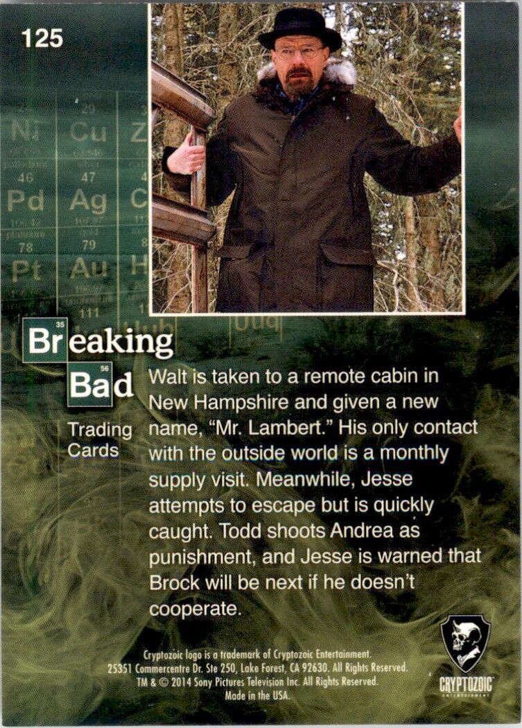 2014 Cryptozoic MR. LAMBERT BREAKING BAD #125 | eBay 2014 Cryptozoic MR. LAMBERT BREAKING BAD #125 | eBay