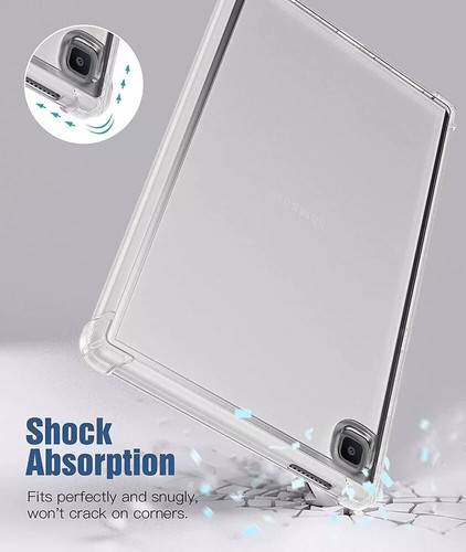 For Samsung Galaxy Tab A7 Lite Case Clear Shockproof Cover TPU Silicone - Picture 5 of 14