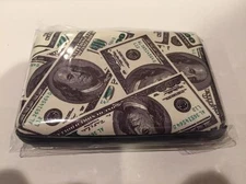 RFID Blocking Wallet - Aluminum Identity Protection Credit Card Case - White