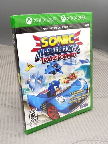 Sonic & All-Stars Racing Transformed Microsoft Xbox 360/ONE Brand New **SEALED**