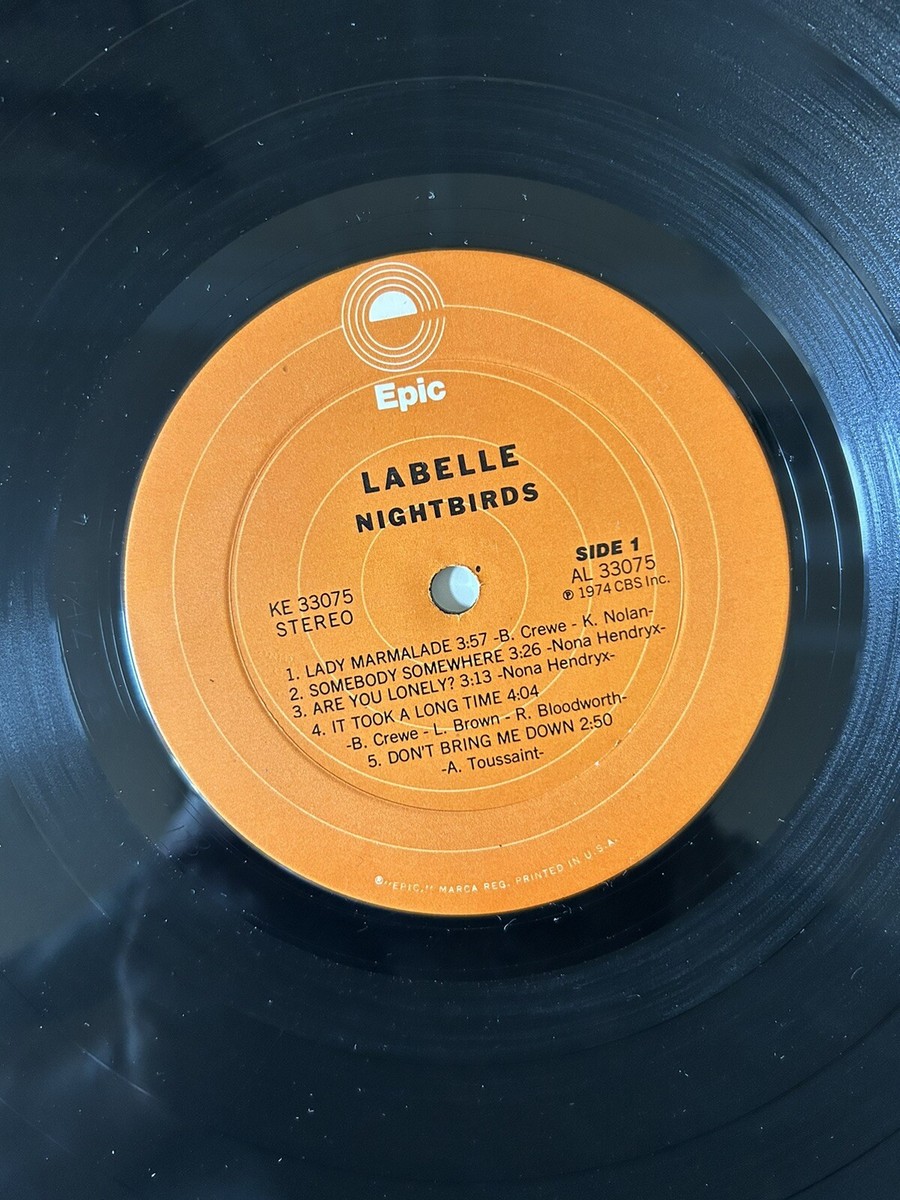 LaBELLE Nightbirds LP Epic KE33075 US 1974