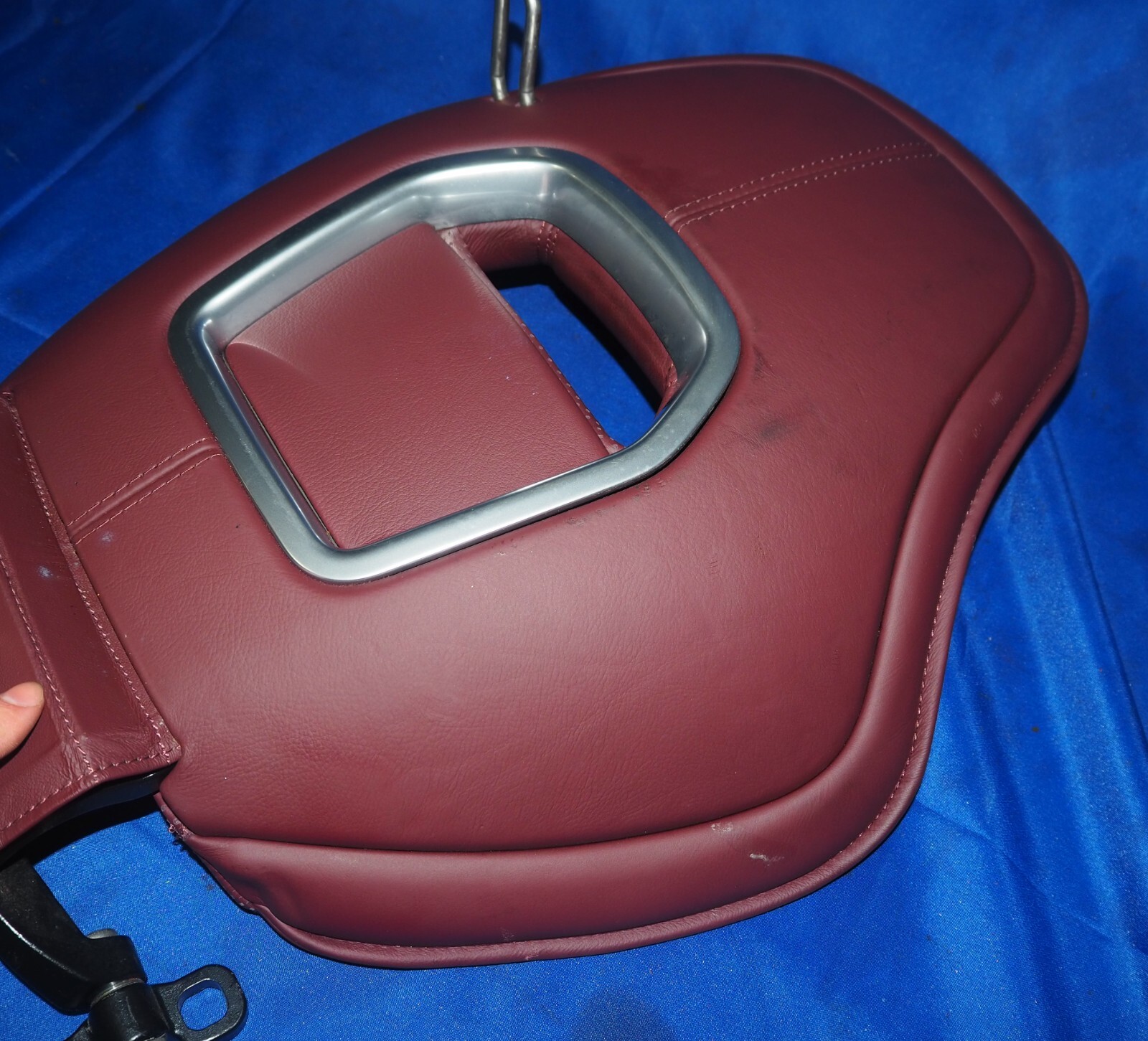 2010-2017 Aston Martin Rapide Left Rear Upper Seat Back OEM Iron Ore Red OEM