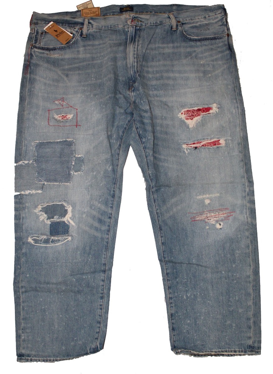 Polo Ralph Lauren Varick Slim Straight Patchwork Bandana