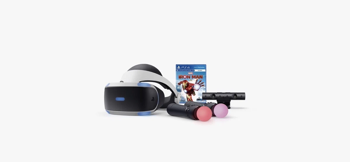 Playstation vr marvel's iron man vr bundle ps4 hot sale