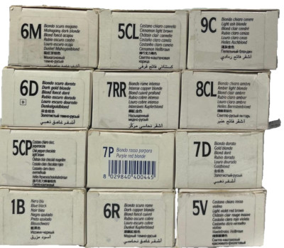 12  pc MIXED LOT Itely DELY TON AMMONIA FREE TONE ON TONE Hair Color 2.05 oz ea