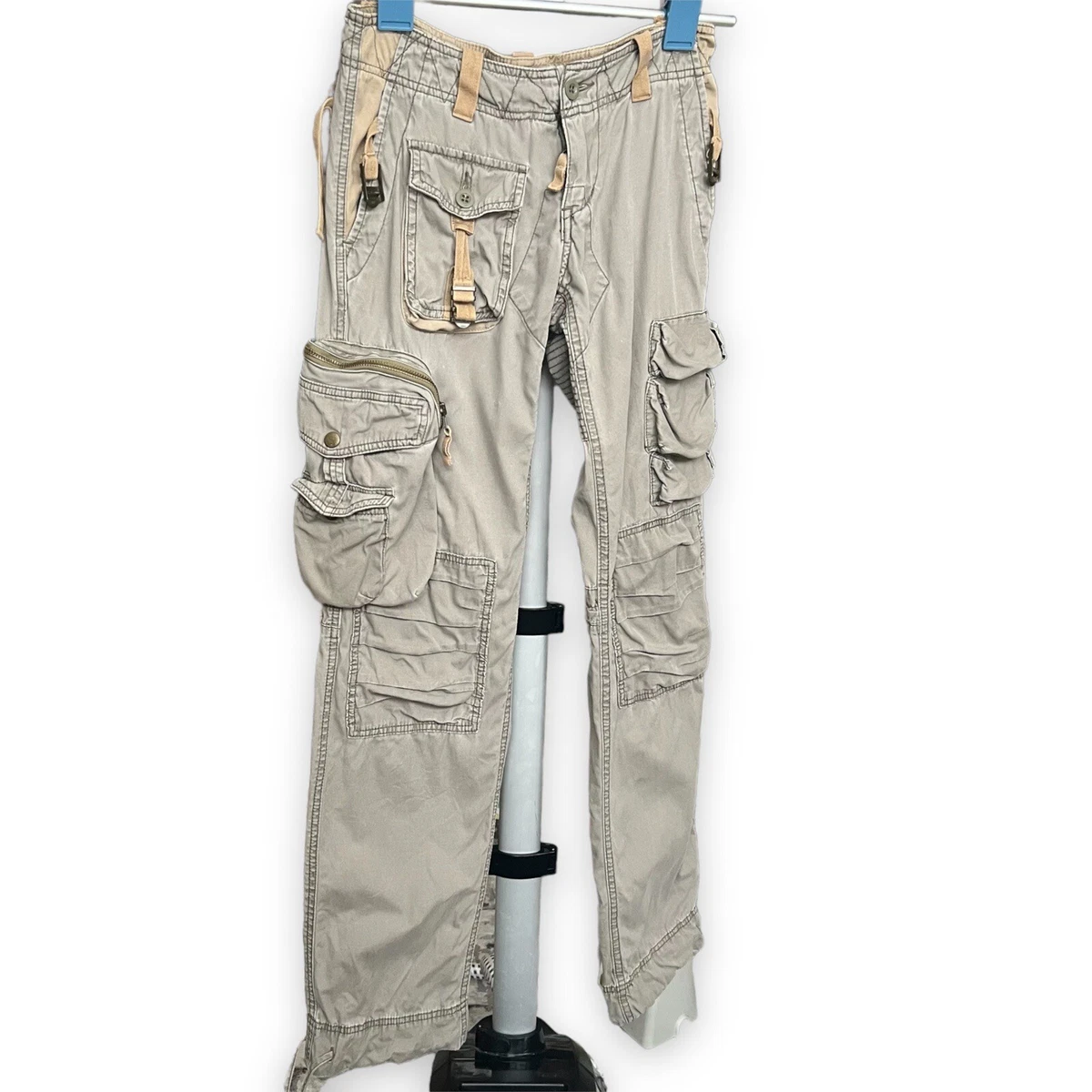 取寄 00's archive zip detail Y2K cargo pants