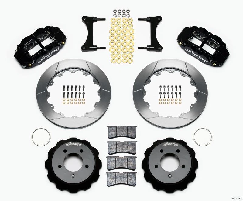 Wilwood Disc Brake Caliper / Rotor / Pad Kit - KIT,FRONT Fits Mazda RX7,93-96,1. Foto 2 de 2