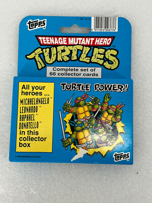 Mirage Studio 1990 Topps Teenage Mutant Ninja Turtles COMPLETE