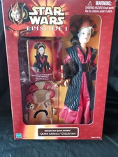 Hasbro Queen Amidala Doll Star Wars Episode 1 Ultimate Hair Queen NEW But Old