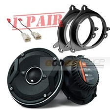 JBL 360 Watts Peak  6-1/2" Speakers & Adapters for Toyota/Lexus/Scion 1998-Up