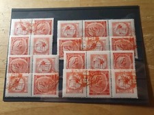 Besetzung B&ouml;hmen Und M&auml;hren kl. Sammlung Zusammendrucke W33-W36 S33-S36 #28
