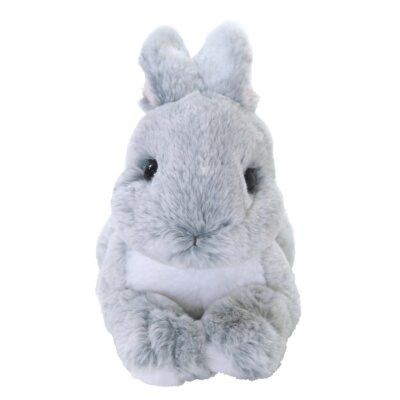 Sun Lemon Hiza Usagi Gray Plush Doll Knee Bunny rabbit Polyester