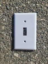 100 Pack Toggle Light Switch Covers Cover Unbreakable White Residential Nylon