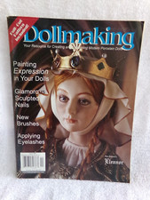 April 2001 "DollMaking" Magazine Resource for Modern Dolls