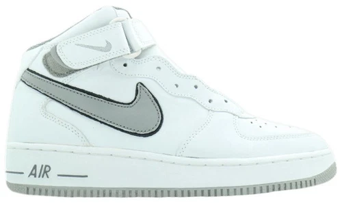 Nike Air Force 1 Mid White Medium Grey