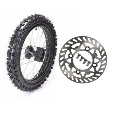 17'' Front 70/100-17 Wheel Tire Rotor for Dirt Bike Apollo RFZ Taotao 125cc 150cc
