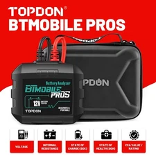 2025 TOPDON BT Mobile PROS 12V 24V Car Auto Vehicle Battery Tester Charging Test